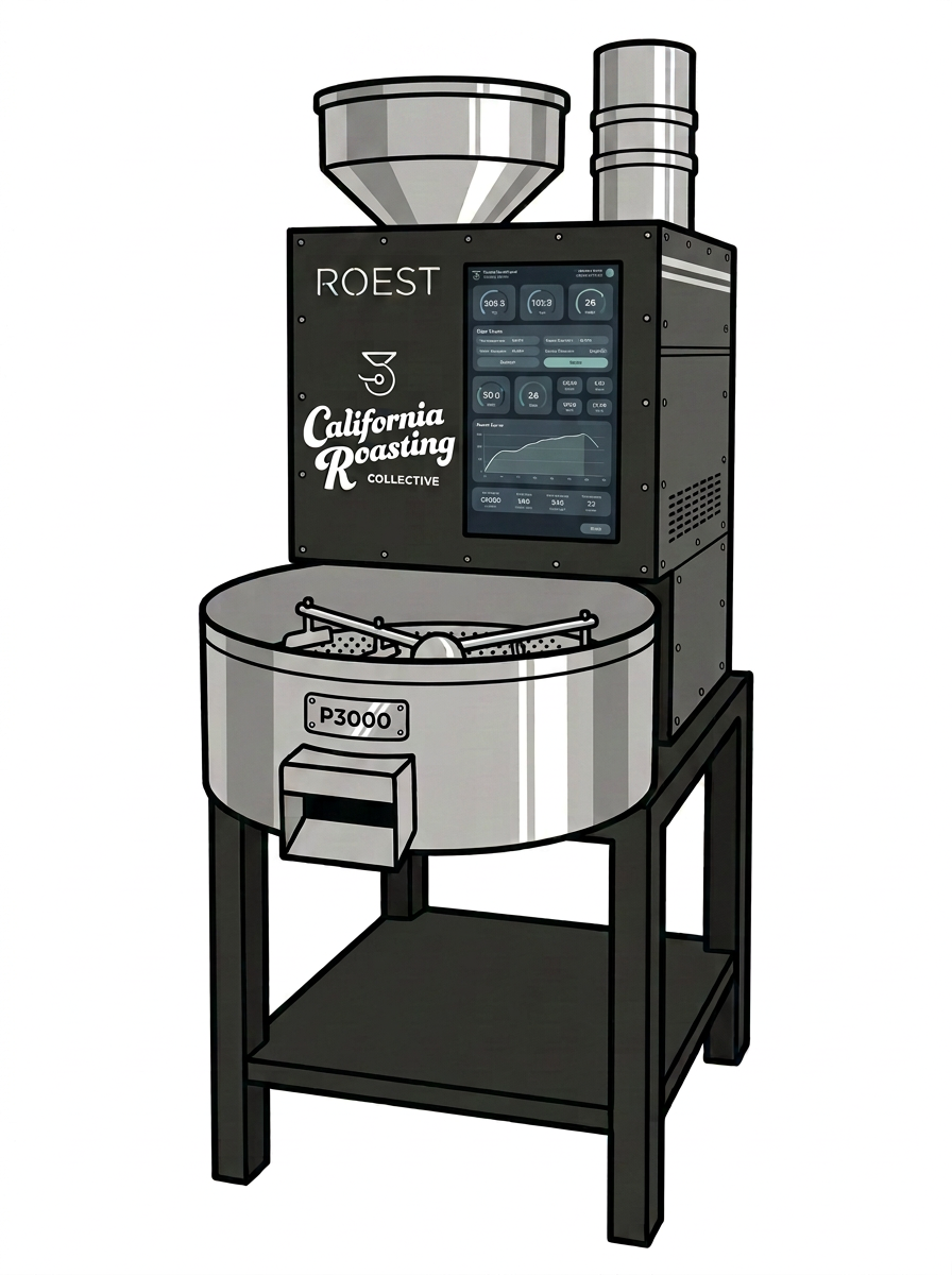 Roest P3000, custom illustration