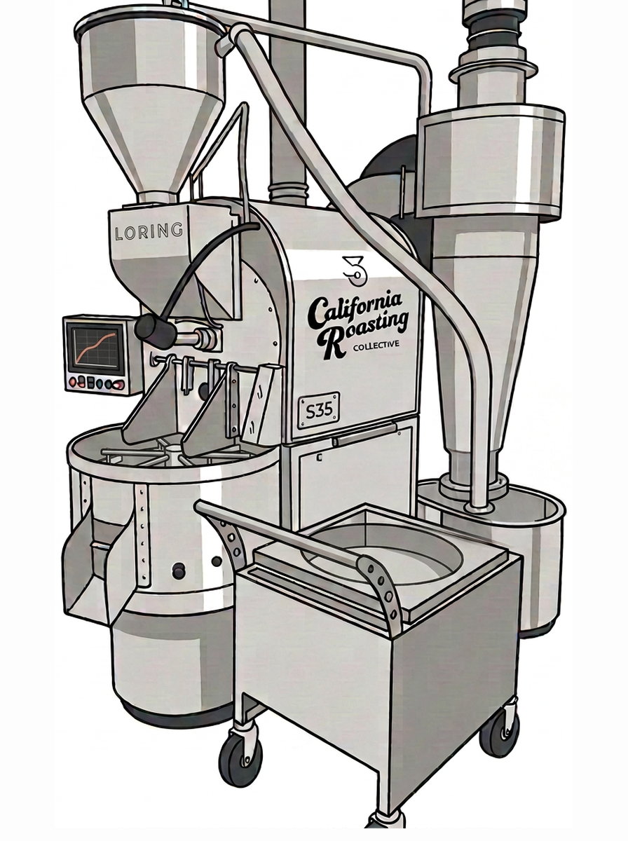Loring S35 Kestrel, custom illustration